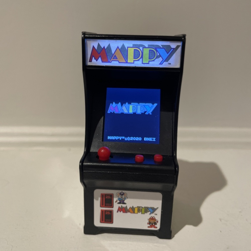 Tiny Arcade - Mappy - Handheld Electronic Game - World's Smallest